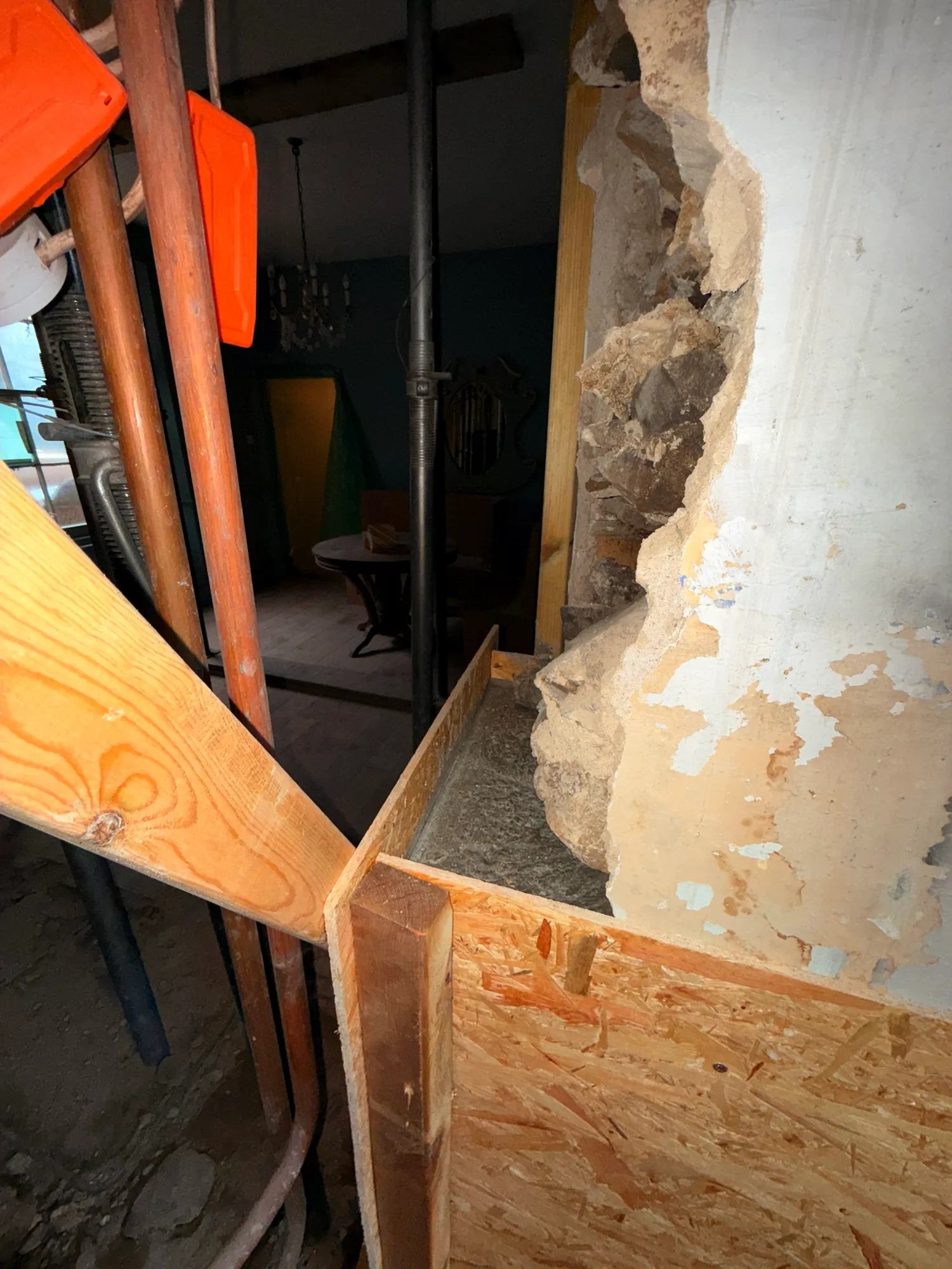 End of week 2 and the floors are now cleared in the main area of the space to the point wh — photo 4 of 4.
