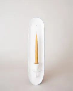 Candle sconces from Feldspar Studio. Spendy.
